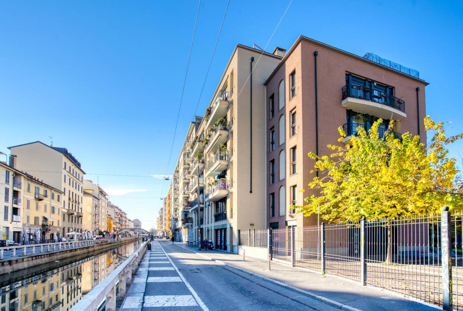 Italianflat - Canal Couture, Navigli Luxury Retreat Milán Exterior foto